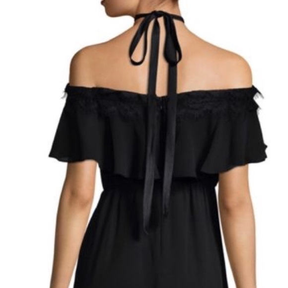 LIKE NEW Nanette Lepore Halter Cold Shoulder Dress - Picture 7 of 7